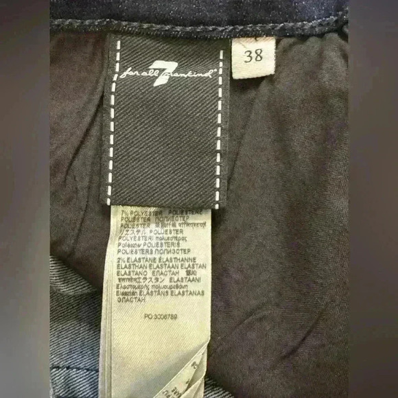 NWT Men’s 7 For All Mankind Paxtyn Luxe Performance Skinny Fit Western Jeans - Picture 13 of 14